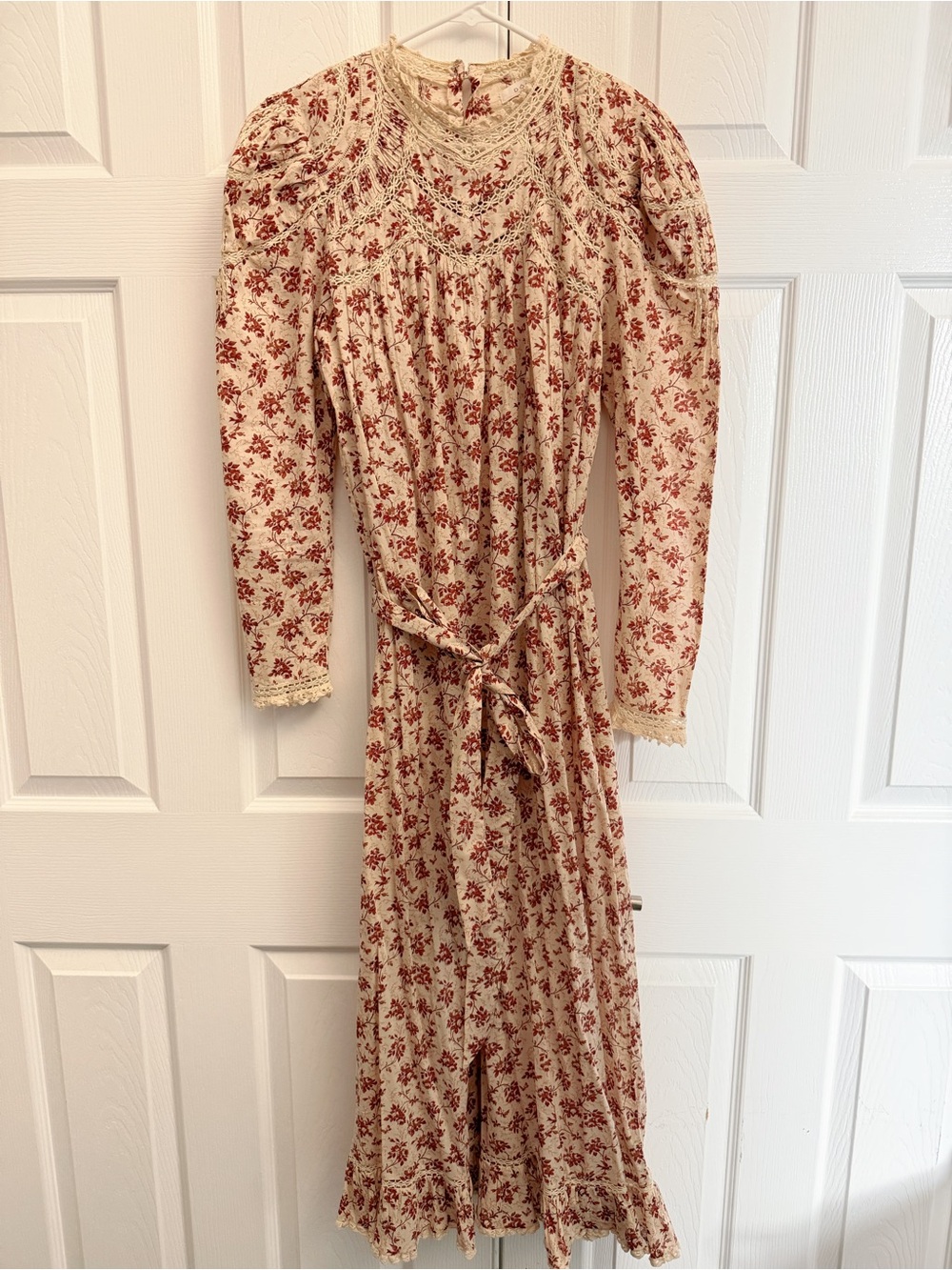Doen Gabrielle Dress in burgundy songbird - Picture 3 of 4